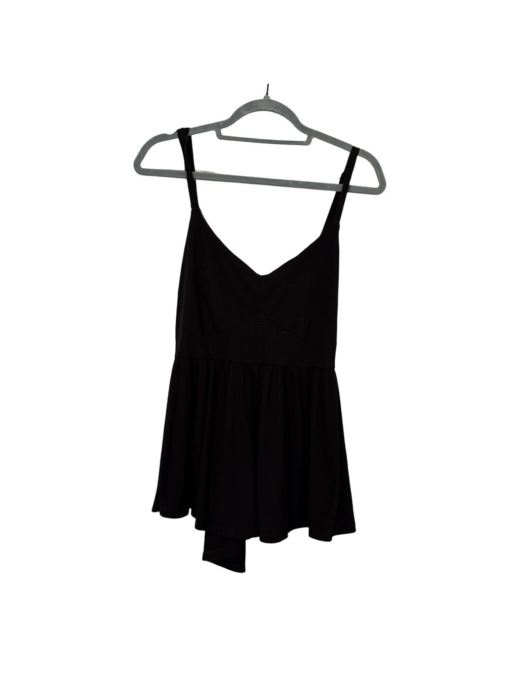 Torrid Womens Size 2 Babydoll Style Tank Top Black Sleeveless Blouse 2x